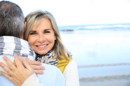 photo couple a la mer