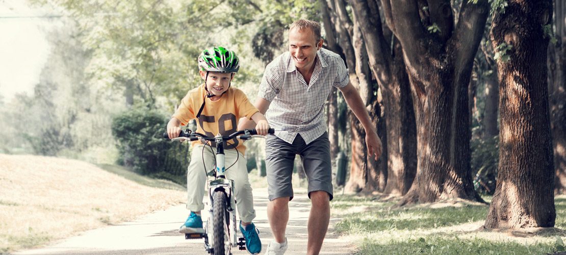 photo apprendre à faire du vélo