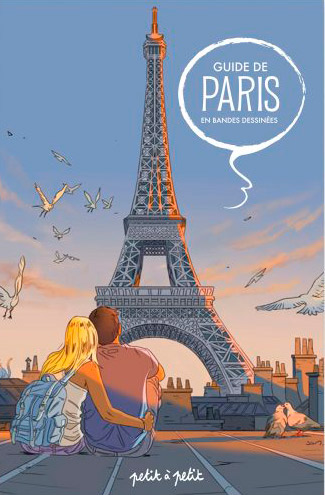 Guide de Paris en bandes dessinées, livre à offrir pour les fêtes