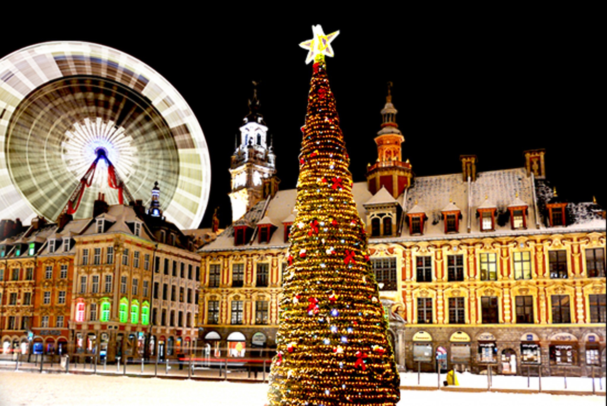 marche de noel lille