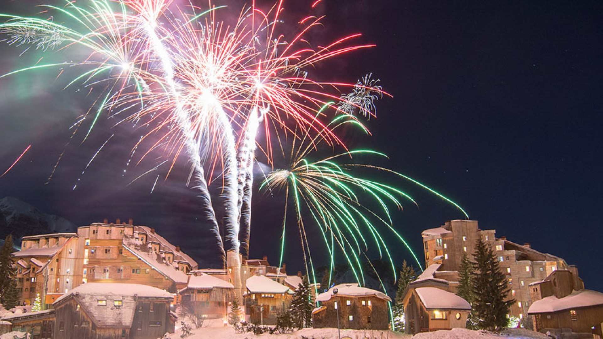 parade lumières avoriaz