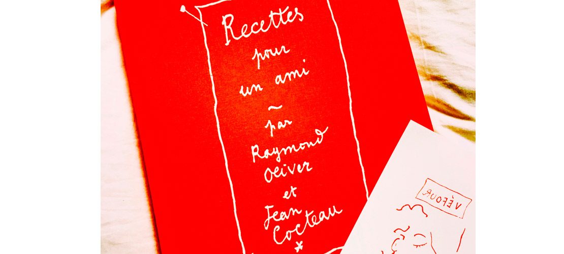 Nouveau livre "Recette pour un ami" de Raymond Oliver