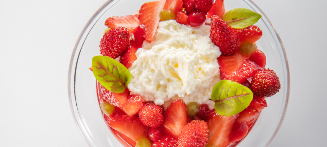 salade de fraise