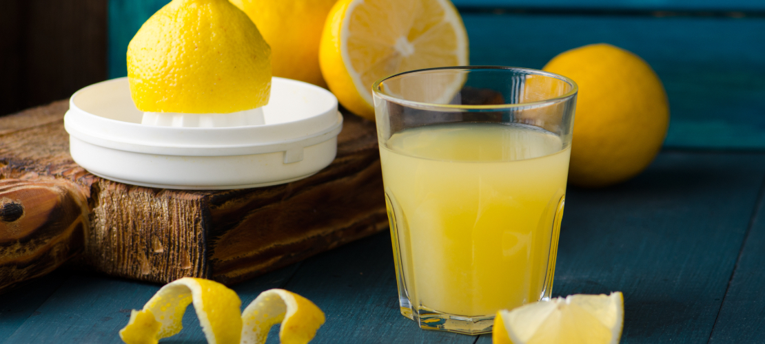 bienfaits du jus de citron