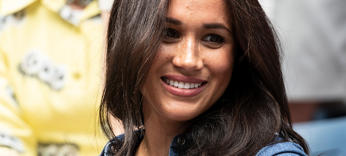 Meghan Markle jurk statement lippen