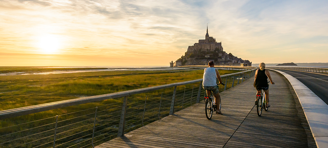 fietsroute Normandië