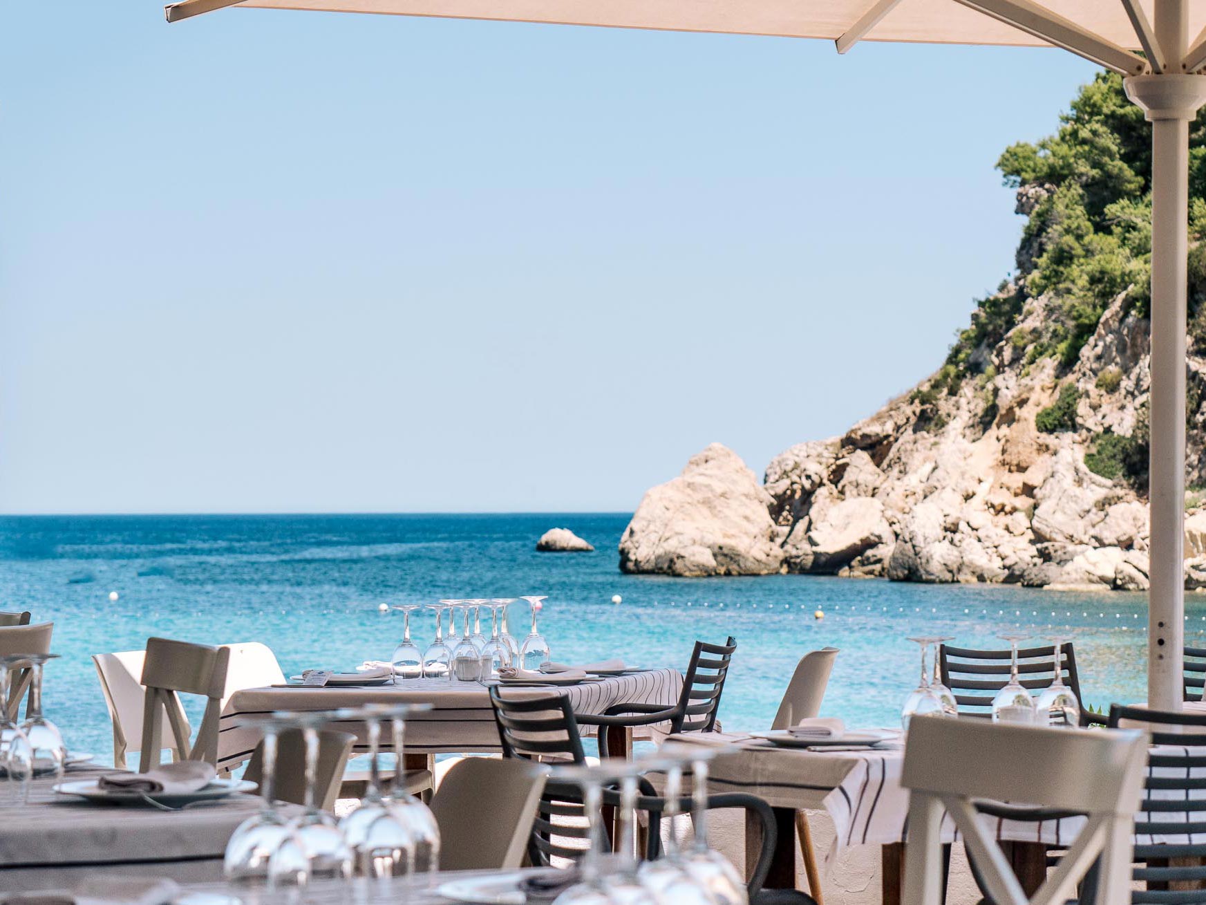 restaurants Ibiza zicht zee