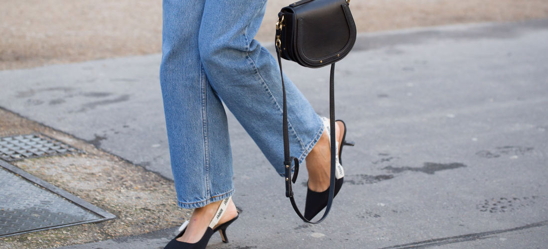 puntige slingbacks