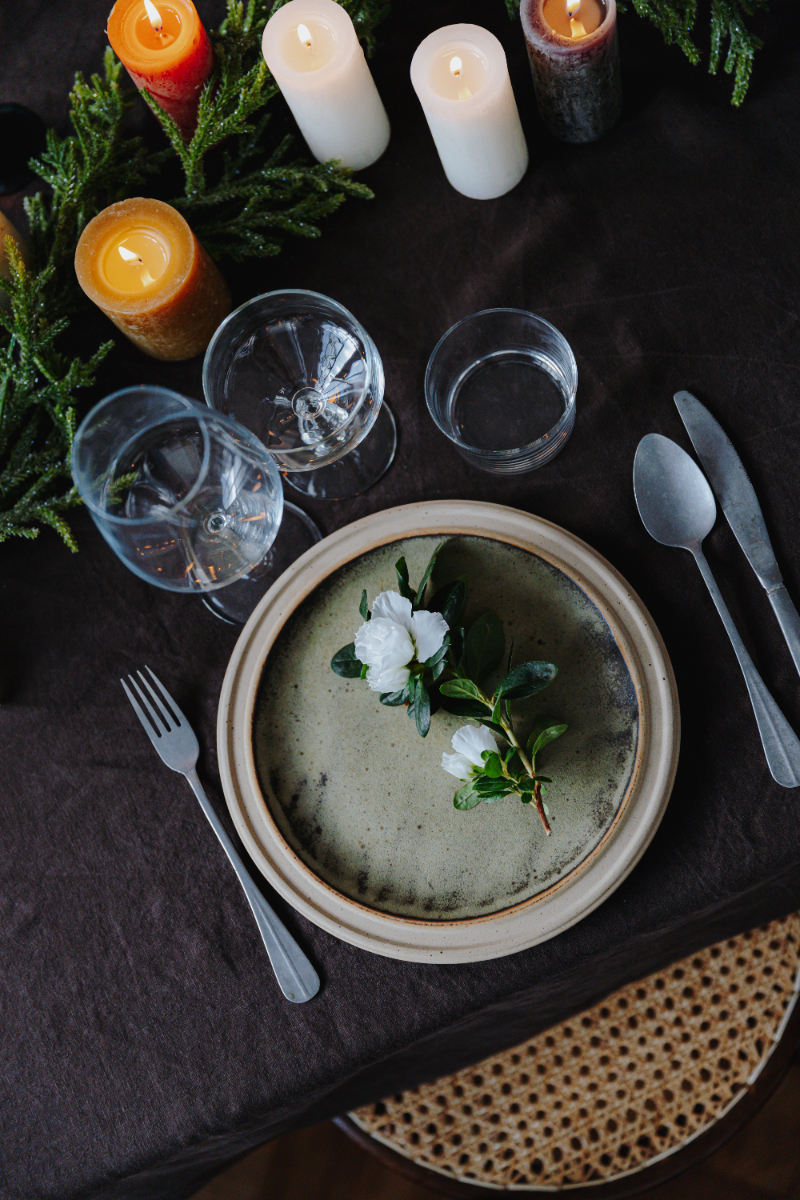 tafel decoreren bloemen