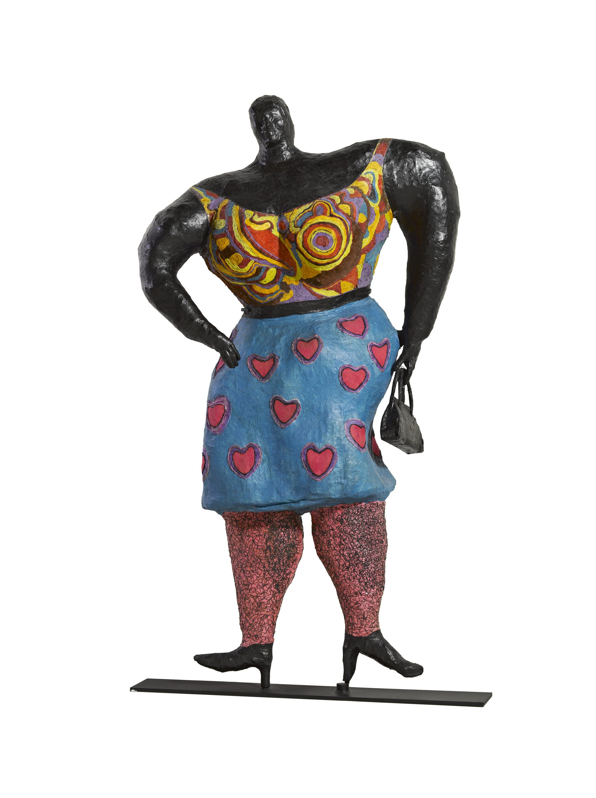 Niki de Saint Phalle, Black Rosy of My Heart Belongs to Rosy, 1965.